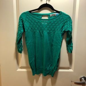 Anthropologie Sparrow 3/4 length knit top